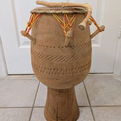 Ghana Kpanlogo Wood Drum