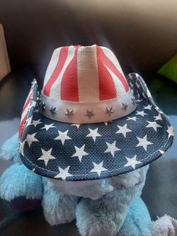 American flag cowboy hat