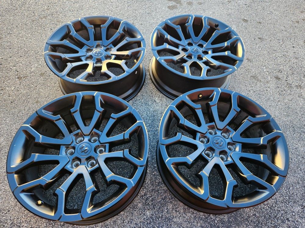 dodge ram limited 22" factory wheels