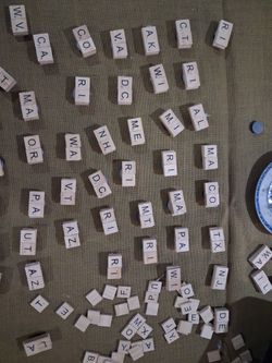 Scrabble Letter Tiles