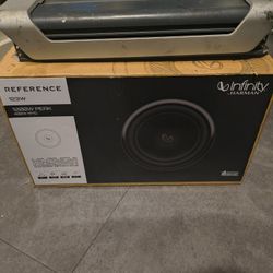 Infinity Subwoofer/Amp Package