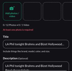 LA Phil tonight Brahms and Bizet Hollywood Bowl
