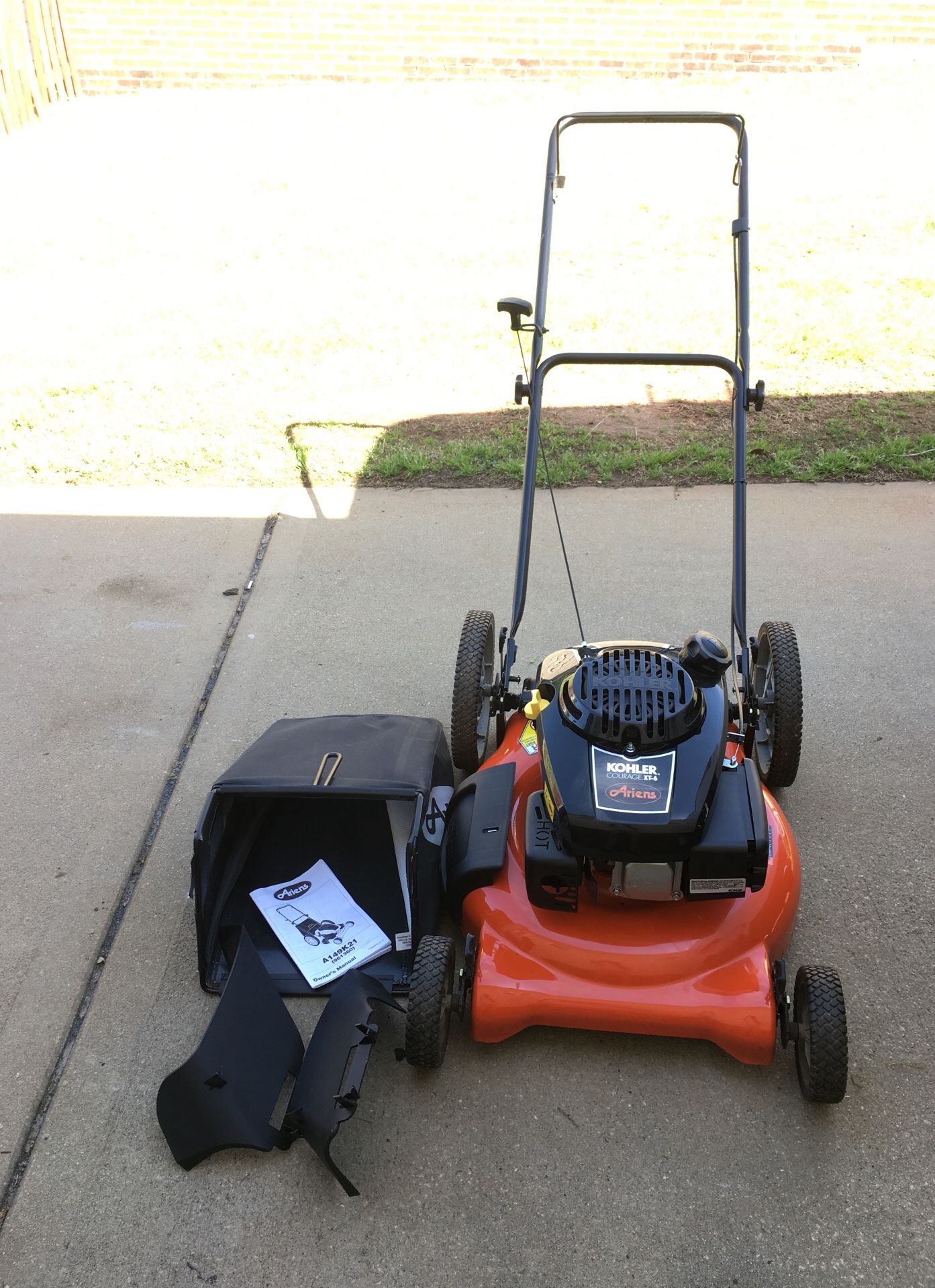 kohler courage xt-6 (Ariens) lawn mower