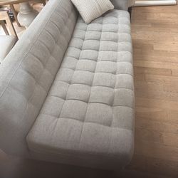 Large Two Piece L Shaped Couch - Used 