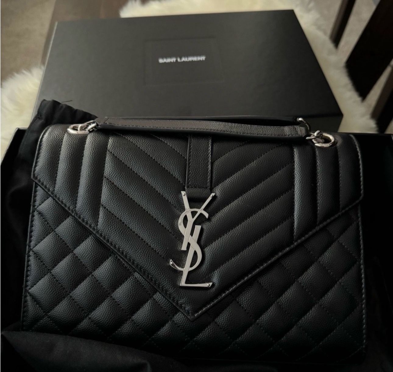 Yves Saint Laurent YSL Medium Envelope Bag