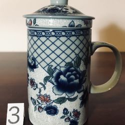 Porcelain Mug For Sale. 3 Pc/set