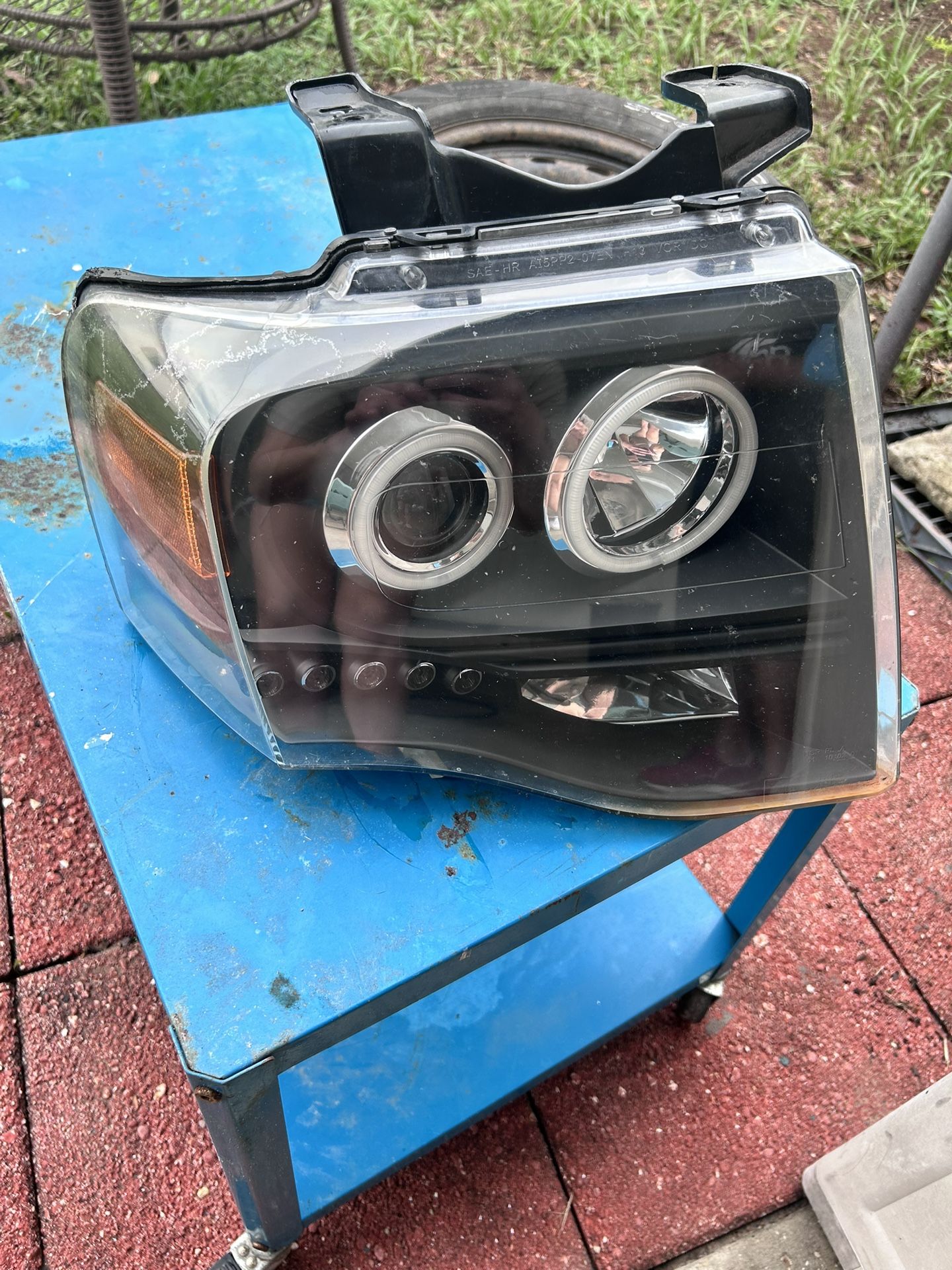 Passenger Side Front Headlight