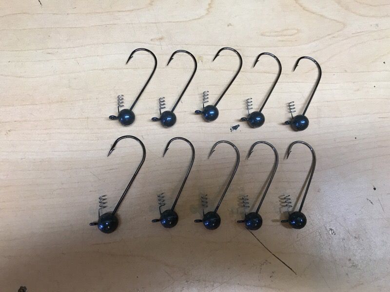 Southwest Custom Tackle Shakey Heads. Pick size and color