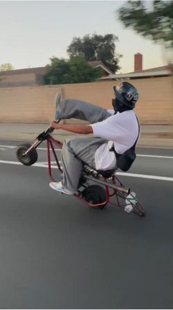 Fully built mini bike