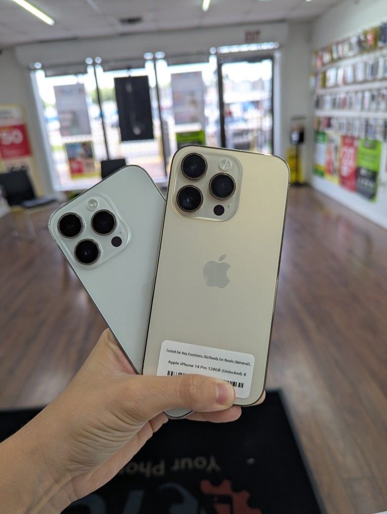 iPhone 14 Pro Unlocked 128gb $99 Down