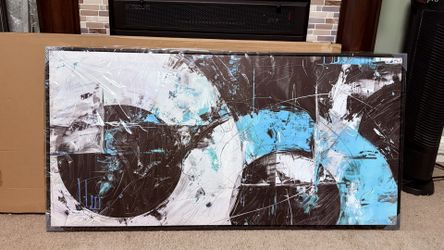 Abstract Canvas Wall Art (20x40)