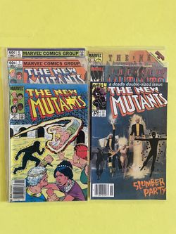Marvel New Mutants Comic Books