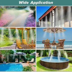 30ft Outdoor Patio Water Mister Mist Nozzle Misting Cooling System