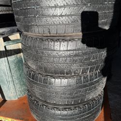 225/55R19 4 used tires toyo