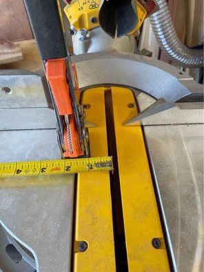 CLOSE REACH - QUICK RELEASE MITER SAW CLAMP - FOR ANY BRAND MITER SAW