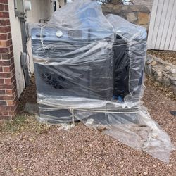 Samsung Set Washer And Gas Dryer