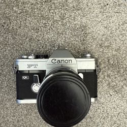 Canon FT 50mm With Lens
