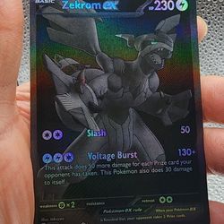 2025 POKEMON BLK EN-BLACK BOLT BLACK WHITE RARE #172 ZEKROM EX 🔥
