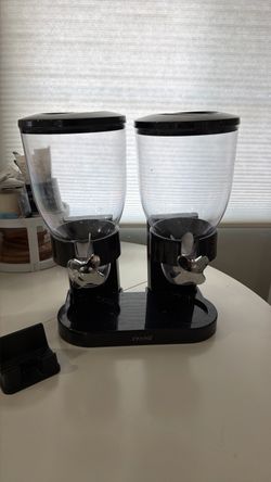 Double Canister Dry Food Dispenser