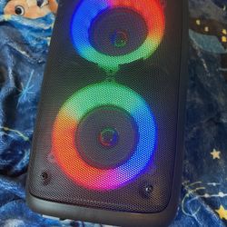 Karaoke Speaker Multicolor Lights 