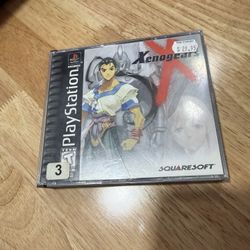 Xenogears, Black Label (PlayStation 1, PS1) Complete CIB - Tested - Authentic  The product is a complete and authentic Xenogears game for the PlayStat