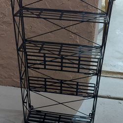 Decorative Rack 5 Tier Approx 3 Feet Tall By 6 Inches Wide $10