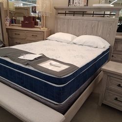 4PC Bedroom Rustic Grey