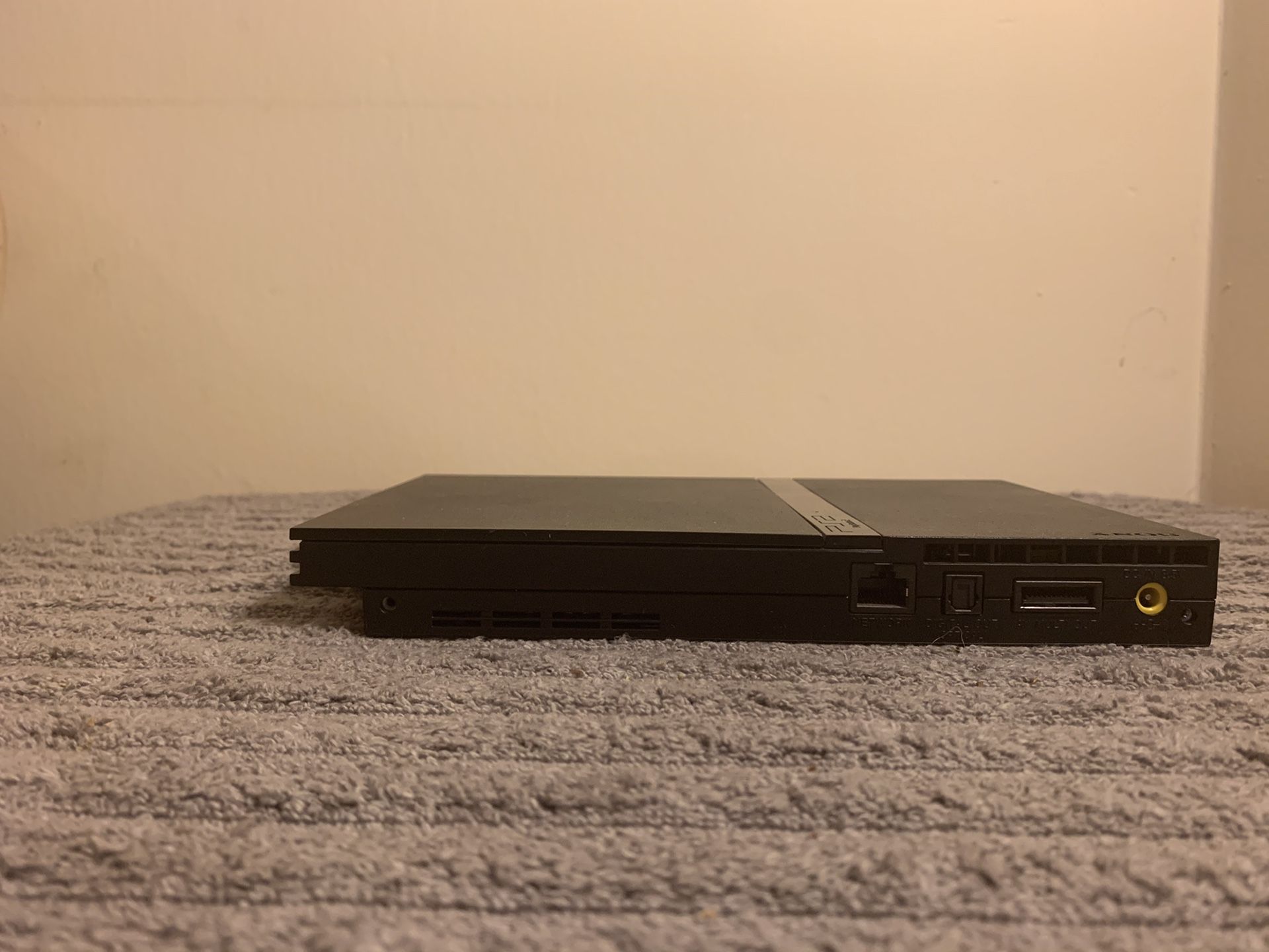 PS2 with controllers and memory card