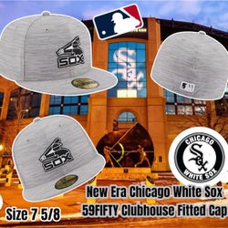 New Era Chicago White Sox 59FIFTY Clubhouse Fitted Cap, Size 7 5/8  Description  Represent your favorite team the way your ??favorite players do. This