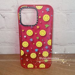 Casetify Smiley Face Phone Case IPhone 14 Pro Max
