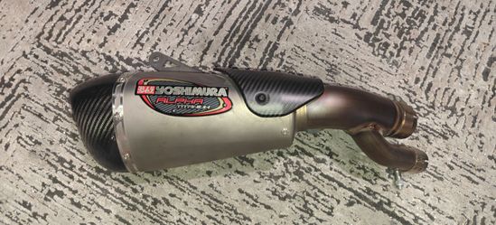 2017 2018 bmw s1000rr Yoshimura alpha titanium slip on exhaust