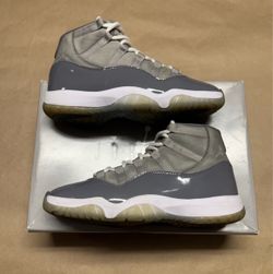 Nike Air Jordan 11 XI Retro Cool Grey Mens size 8 Basketball Shoes Rare!