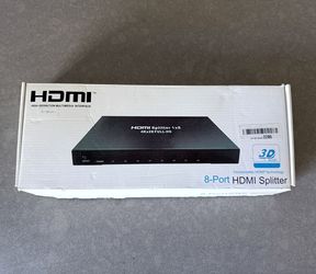 NEW in Box 1-to-8 HDMI Splitter