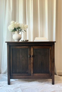 Transitional Style Entry Table / Accent Cabinet / Console Table | Solid Wood