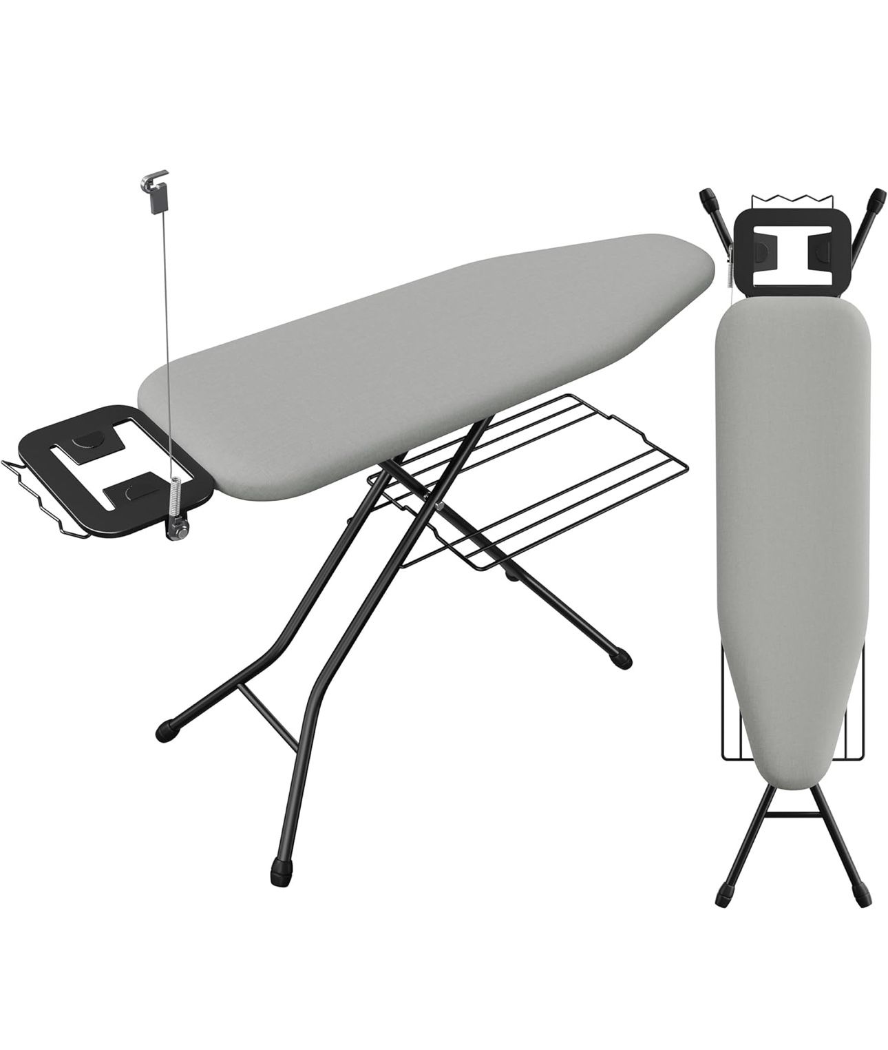 Yaheetech Ironing Board, Compact Iron Board with Cord Holder