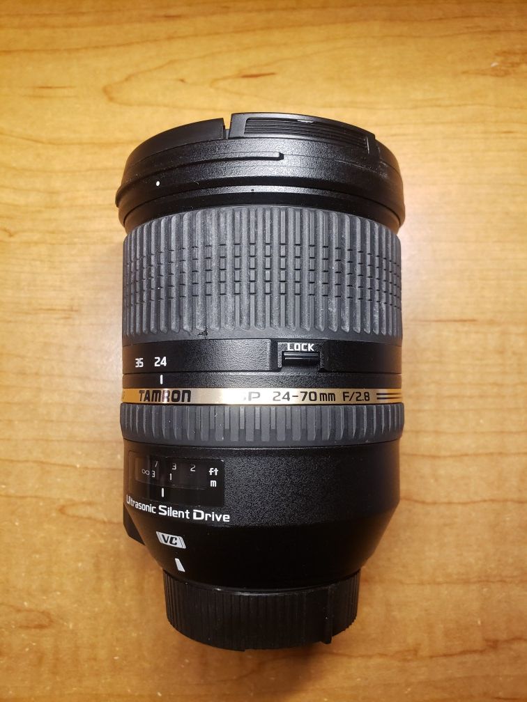 Tamron SP 24-70mm F2.8 Di VC lens for Nikon