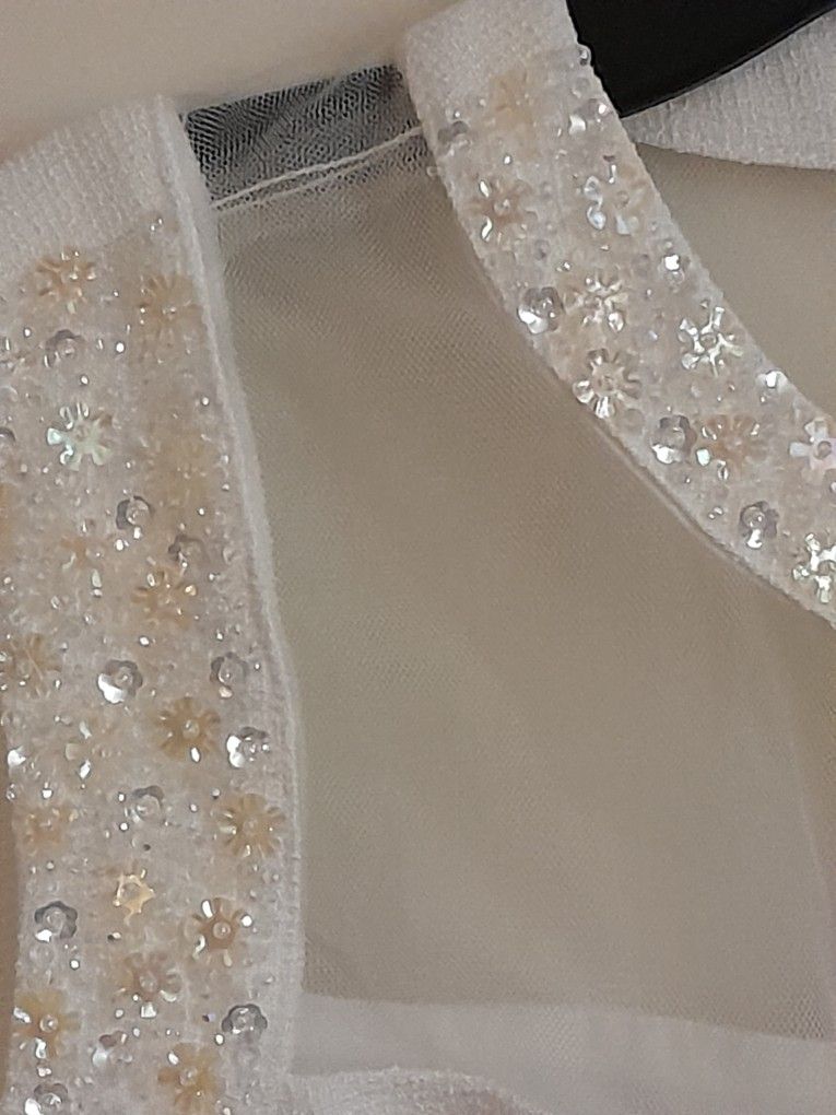 New Short White Wedding Gown Dress Destination Beach Las Vegas