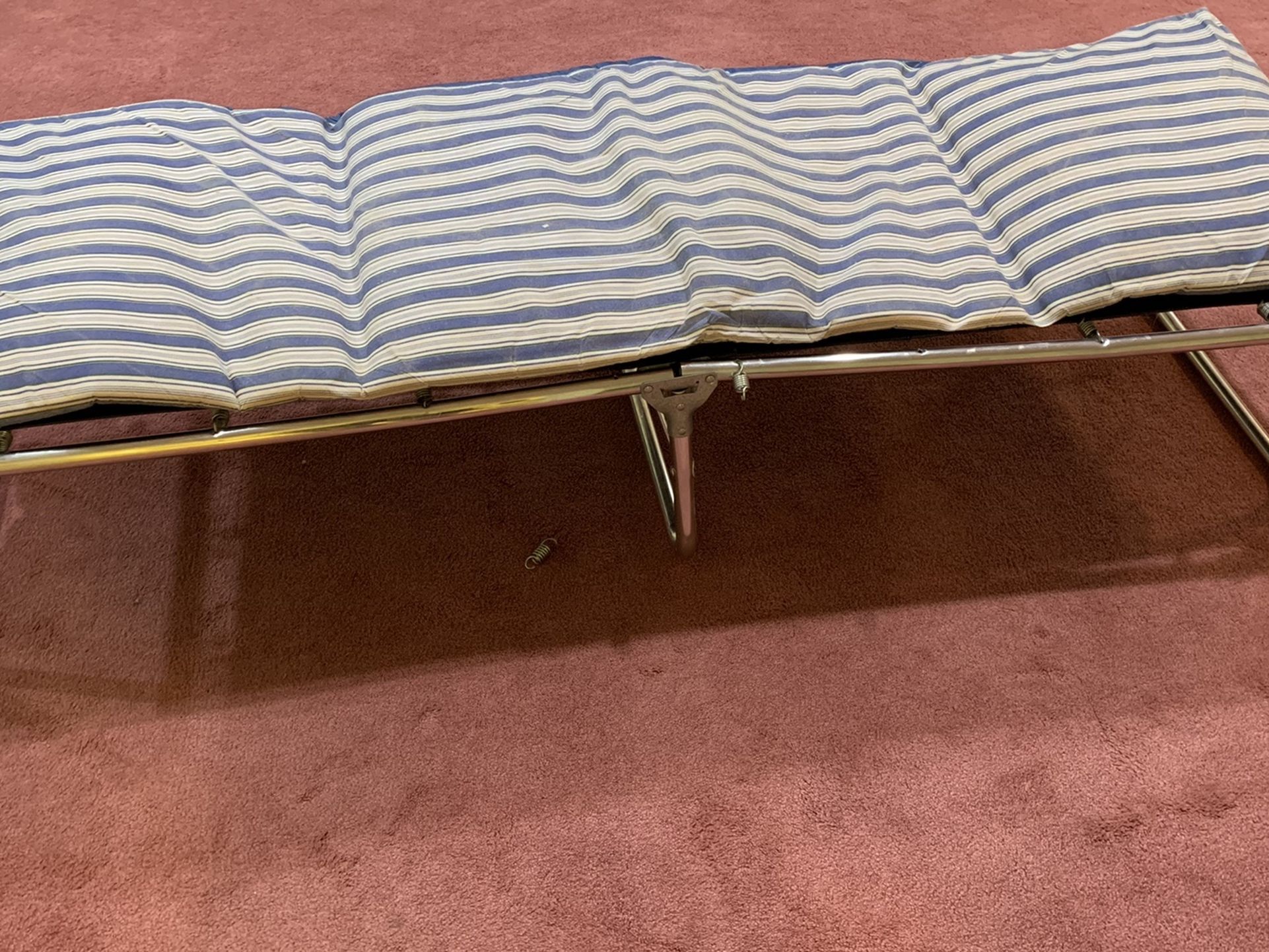 Raised Cots With Padded Mattress