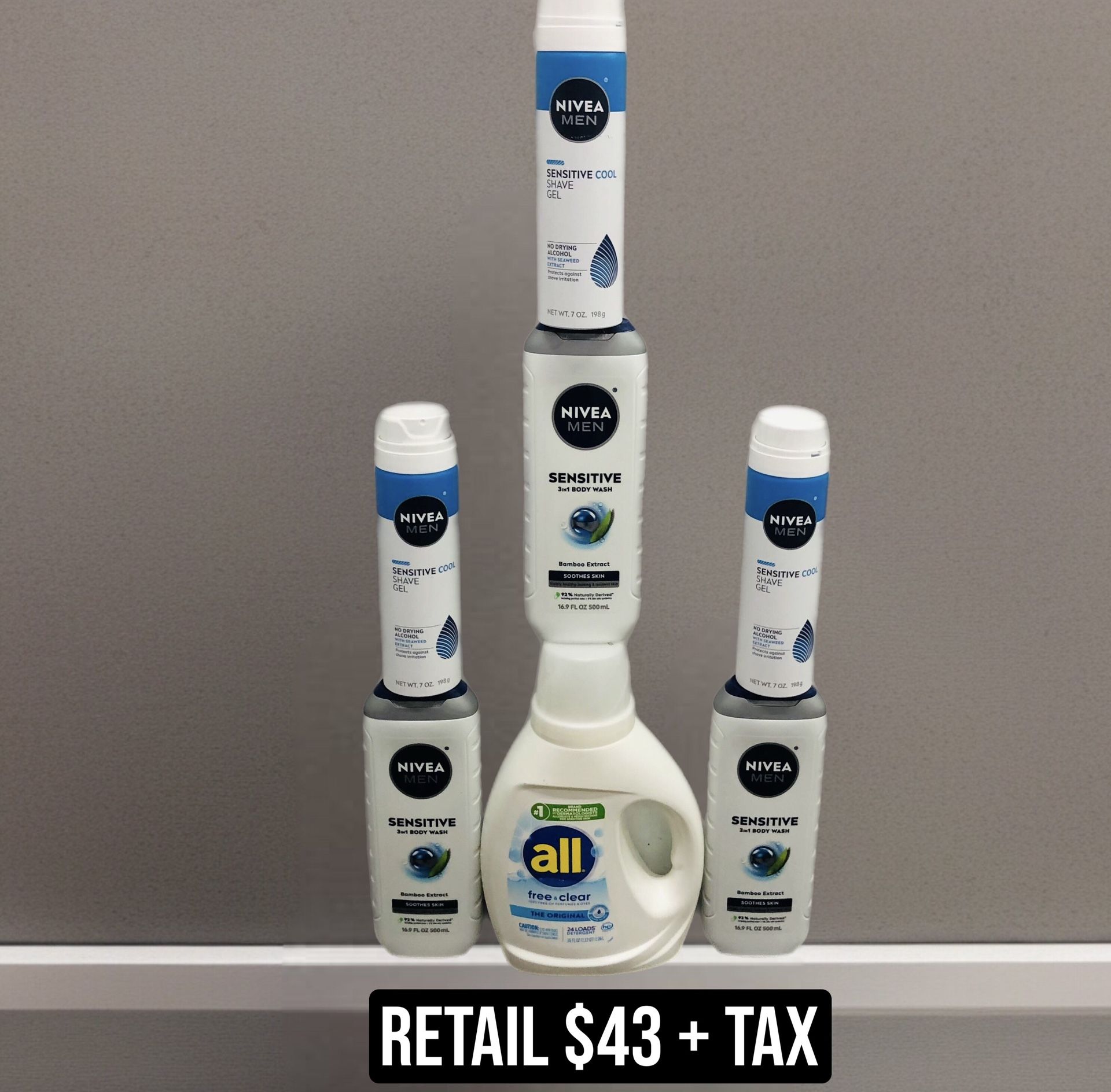 Men/male Sensitive Skin Bundle 