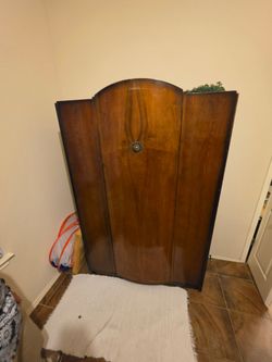 Armoire and tv cabinet