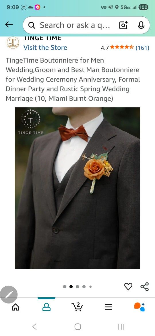 Wedding Boutonnieres