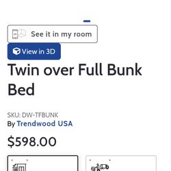 Twin Over Full Bunk And Bunkhouse Stairway Chest