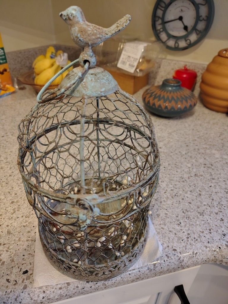 Cute Chicken Wire Decorative Bird Cage