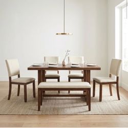 7PC DINING SET ( FREE DELIVERY )