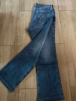 Like new Anahigh-rise flare jeans, size 12