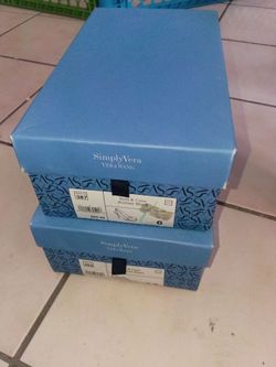 Simply Vera & Cathy Jean Heels Size 6-7