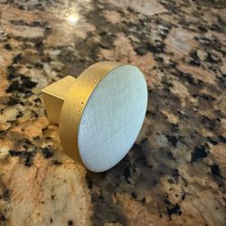 10 Gold Knobs For Doors & Drawers