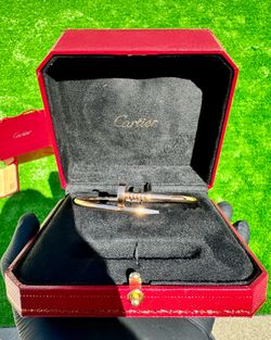 Cartier Rose Gold Nail Bracelet