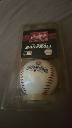 2016 World Series champions baseball