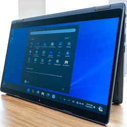 Dell i5 vPro 2-in-1 Quad Core Full HD touchscreen laptop / Windows 11 Pro / SSD 256 / RAM 16GB / Camera / Antivirus / HDMI / Bluetooth / WiFi AC / USB